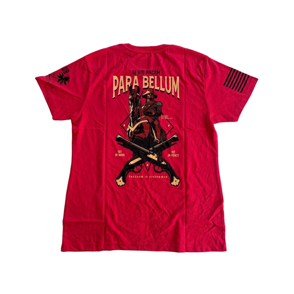 Grunt Style Para Bellum T-Shirt Womens XL Red Si Vis Pacem Club Tee New w/ Tags